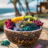 Recette de Bol d'Açaï à la Spiruline - AI generated