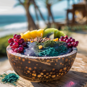 Recette de Bol d'Açaï à la Spiruline - AI generated