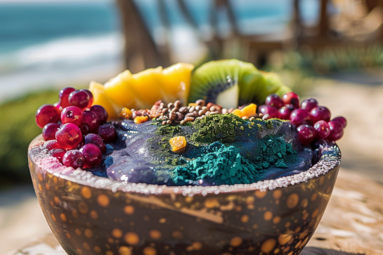 Recette de Bol d'Açaï à la Spiruline - AI generated