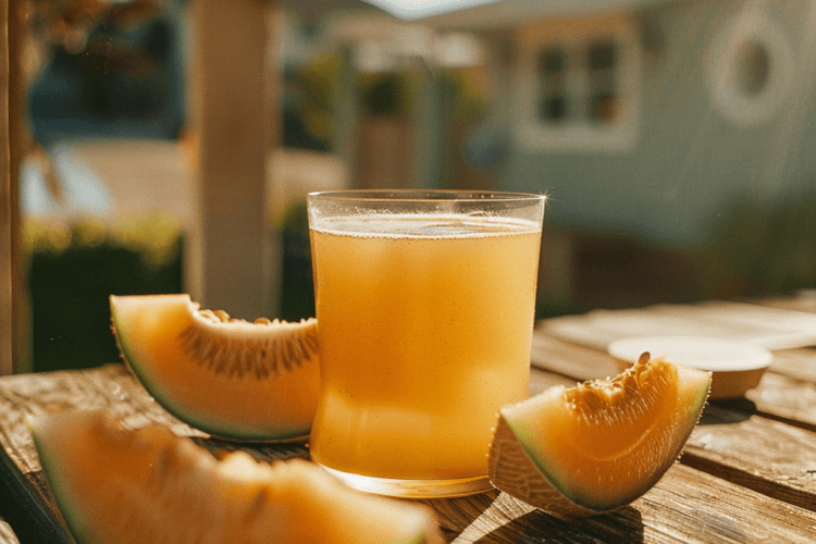 Recette de Kombucha Melon - AI generated
