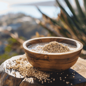 Recette de porridge de quinoa - AI generated