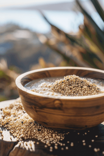Recette de porridge de quinoa - AI generated