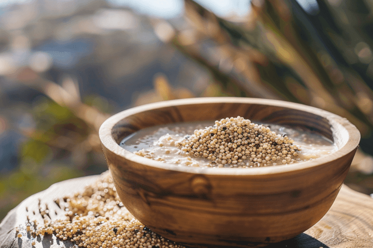 Recette de porridge de quinoa - AI generated