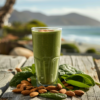 Recette de Smoothie Amandes et Épinards - AI generated