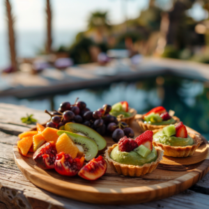 Recette de tartelettes Fruits et Crème d'Avocat - AI generated
