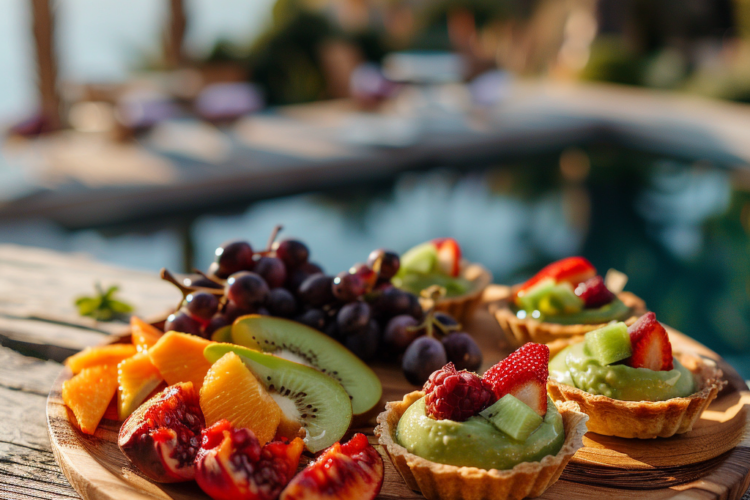 Recette de tartelettes Fruits et Crème d'Avocat - AI generated