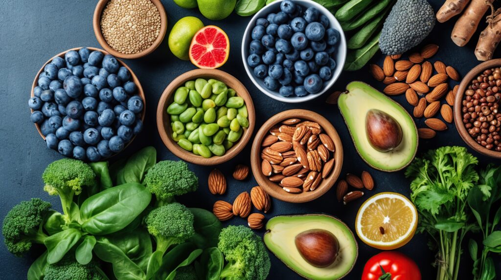 Les superfoods ou encore super-aliments - IA generated