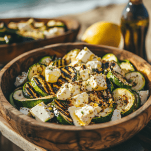 Recette de la Salade de Courgettes Grillées et Feta