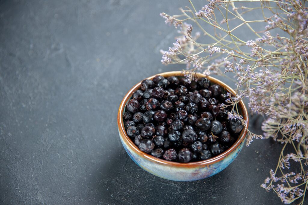 baies d'aronia - fiche superfood - designed by KamranAydinov