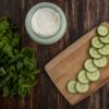 salade concombre menthe yaourt - designed by stockking