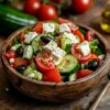 Recette de la Salade Grecque - AI generated
