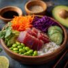 Recette de Poke Bowl au Thon épicé - AI generated