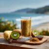 Recette de smoothie camu camu et kiwis - AI generated